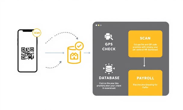 企業出勤管理如何導入QR Code打卡？系統選型與考勤流程優化要點