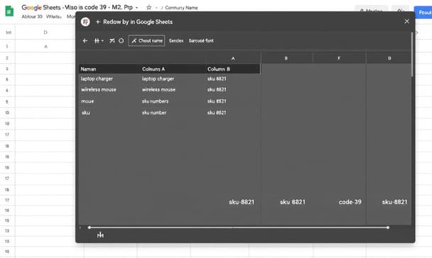 如何在 Google Sheets 製作條碼：3 種方法與掃描應用