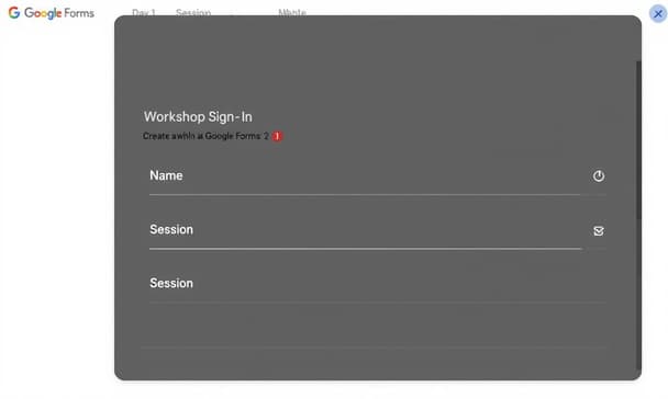 Google簽到表怎麼做？線上出缺勤表單建立步驟與自動統計設定