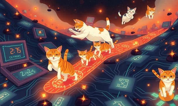 想知道電腦有多累？看貓咪跑步就知道