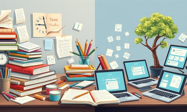 數位筆記應用趨勢比較：傳統紙本與連結式工具的新選擇