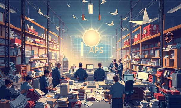 導入APS工廠排程系統，處理急單與插單不再是生管的惡夢