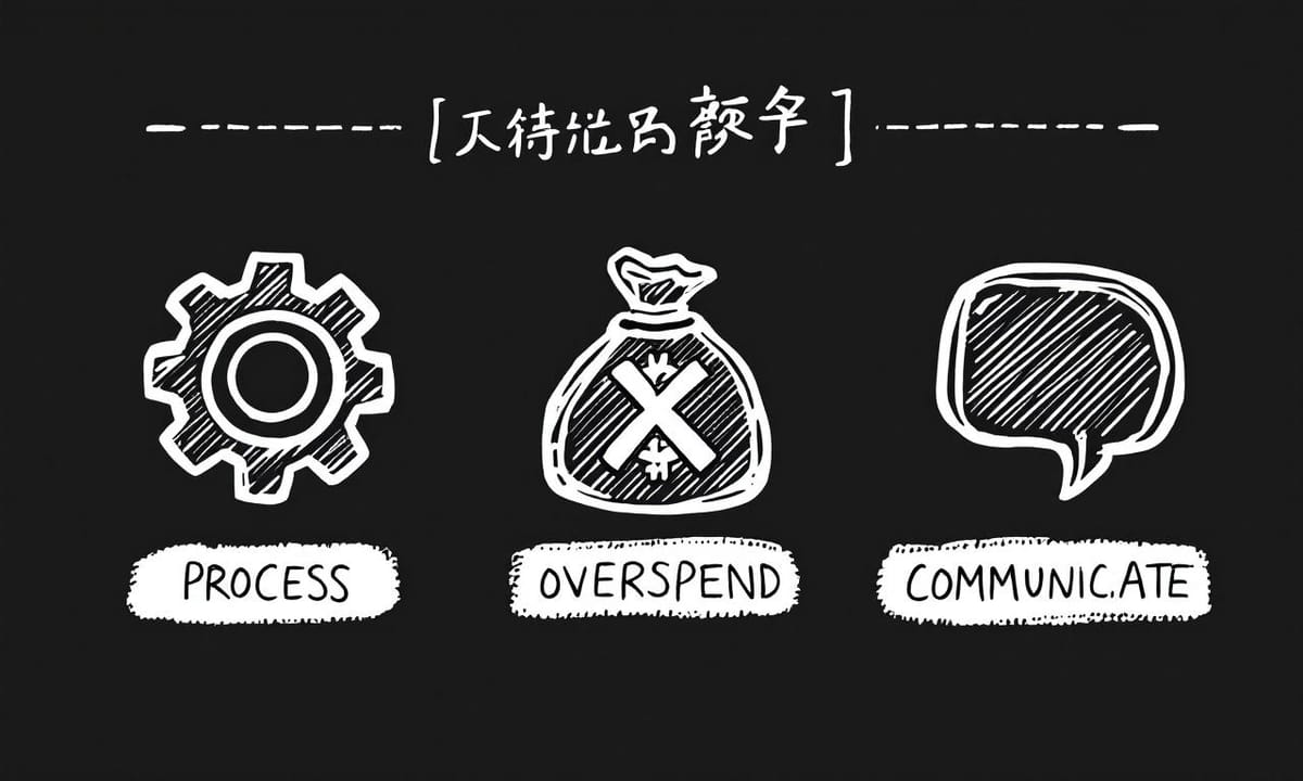 流程先做好,技術能力可能不是最大的痛點