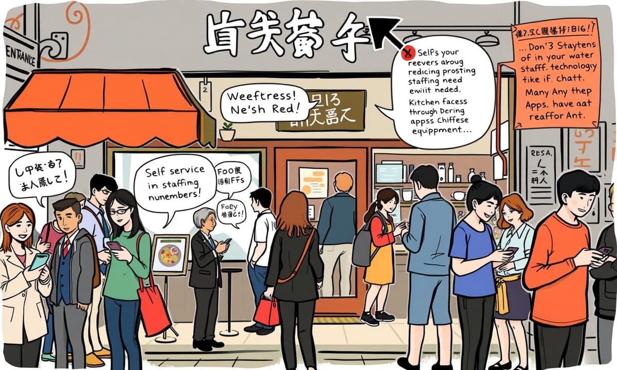 大型連鎖品牌用AI解決人手短缺,你想學習這些做法嗎?