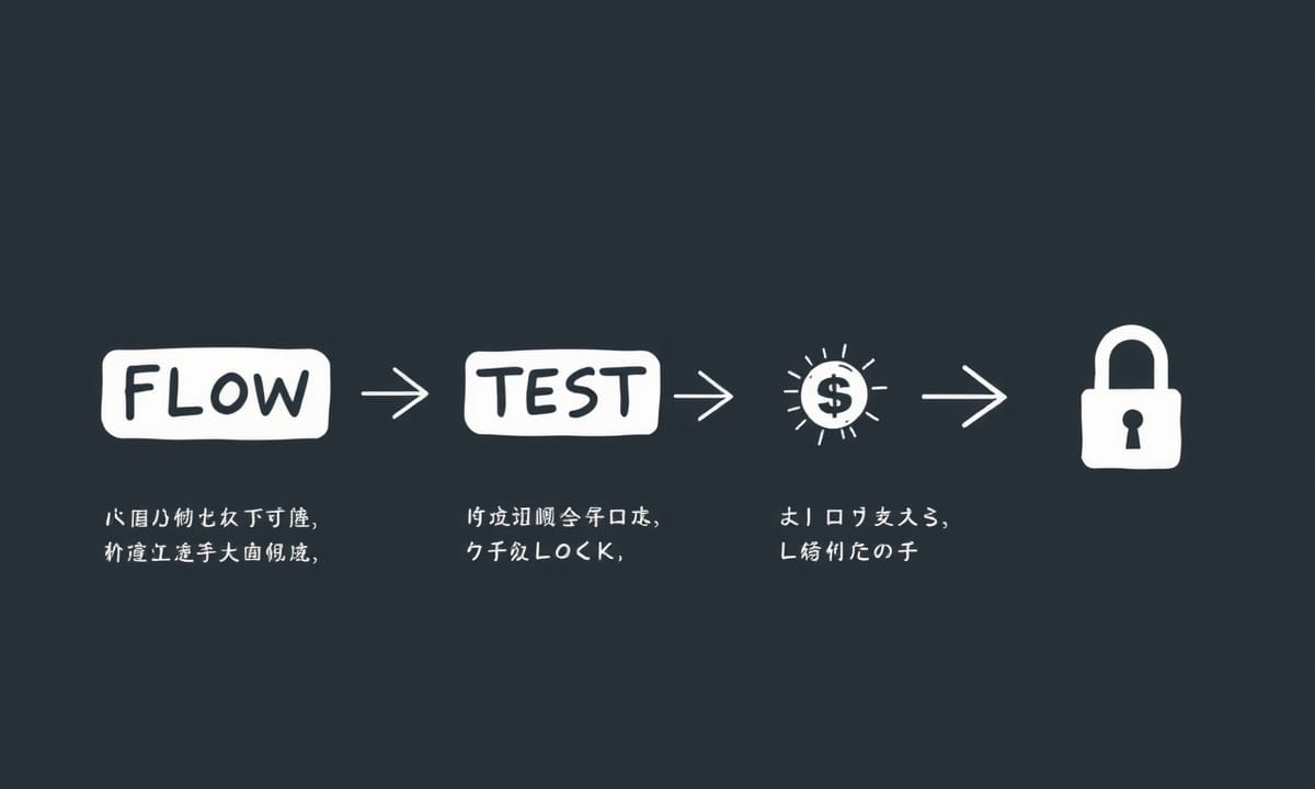 在建立表單前,有哪些測試步驟必須注意?