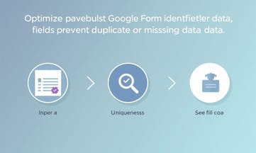 優化Google表單唯一識別欄位防止資料重複遺漏