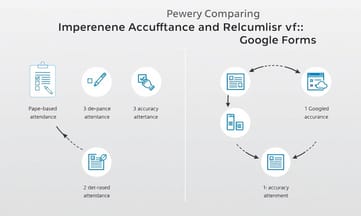 實測比較紙本和Google表單出勤正確率與效率