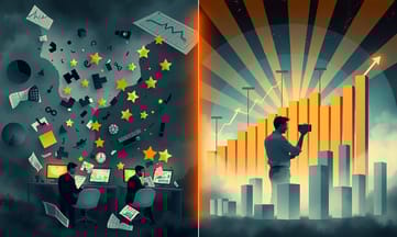 統計分析各家公司成功案例數量與客戶滿意度評分