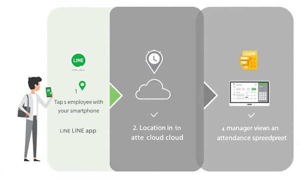 LINE打卡免費功能怎麼用？企業考勤設定與員工操作步驟說明