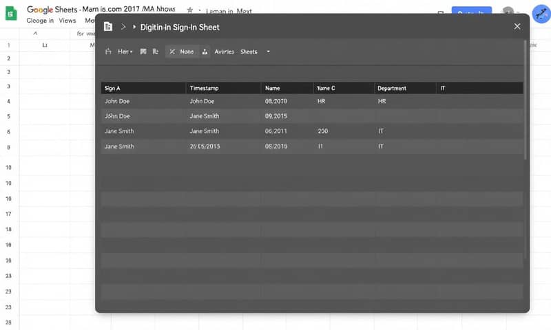 google-form-electronic-sign-in