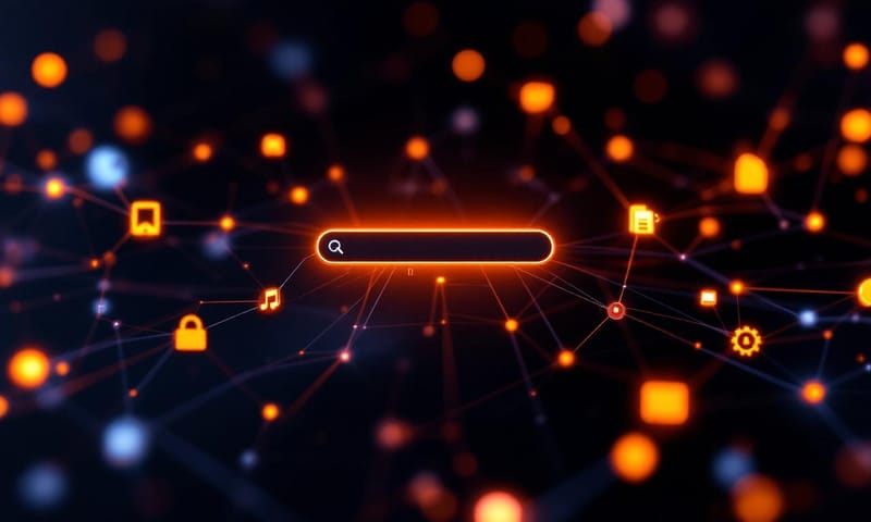 Raycast 作為工作流程中樞的概念示意