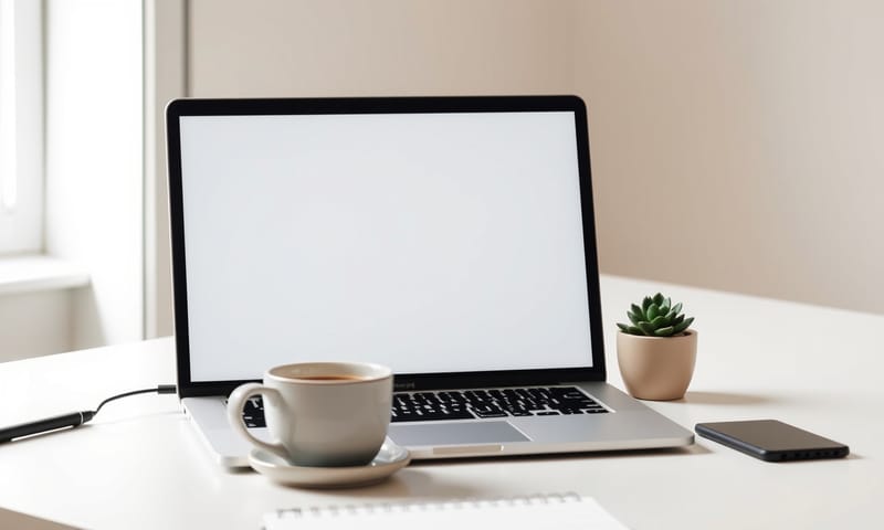 一個整潔、專注的工作環境