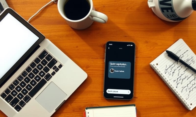 真實世界的工作場景：靈感捕捉無所不在