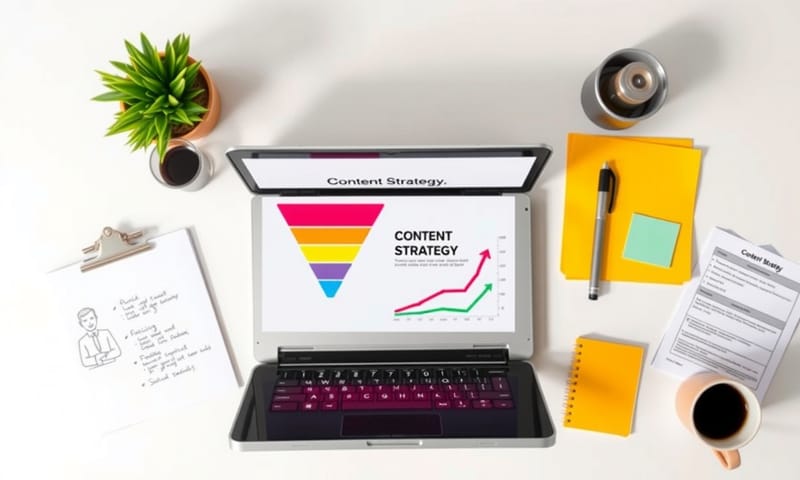 策略型寫作家的工作桌面