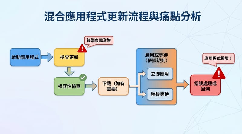 Hybrid App 更新路徑總覽