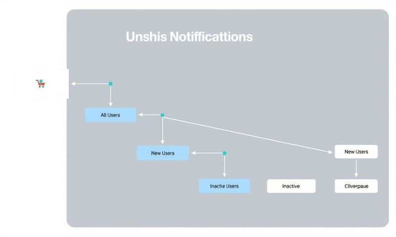 使用者分群的基本邏輯示意圖