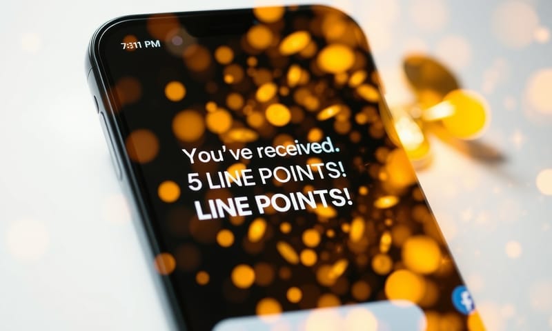 成功簽到後，可能會收到的 LINE POINTS 獎勵