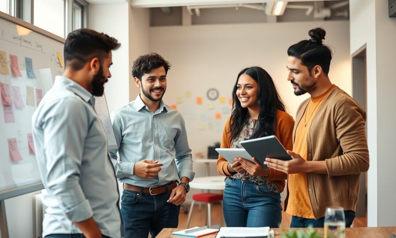 開發 App 的第一步，往往不是寫程式，而是在白板前反覆討論與規劃。