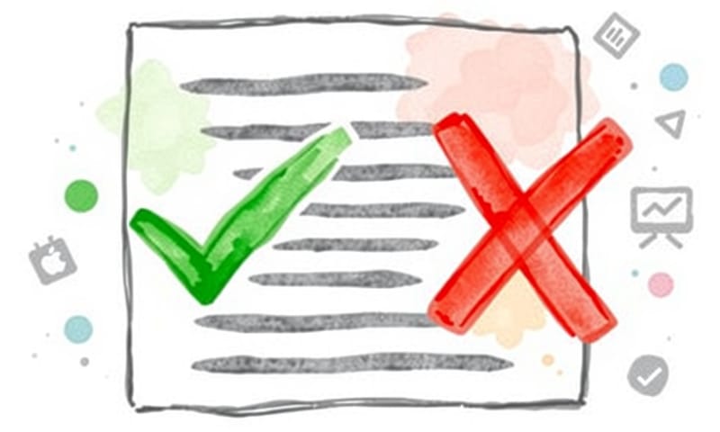 審核結果就像翻牌，不是通過就是駁回