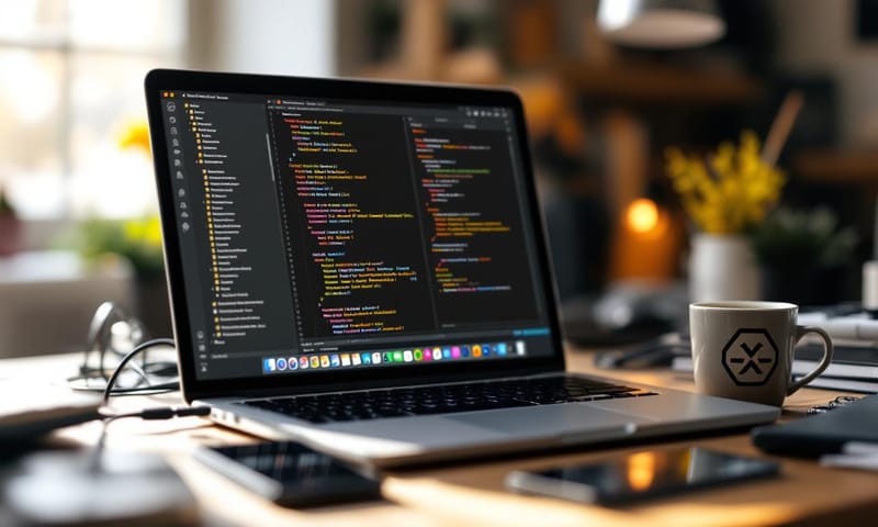 一個開發者正在準備上架 App 的真實工作場景