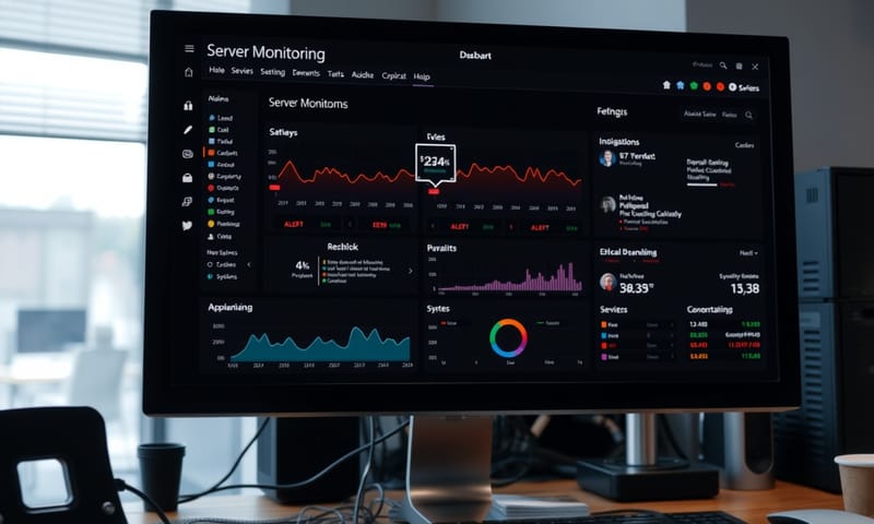 監控儀表板上的警報