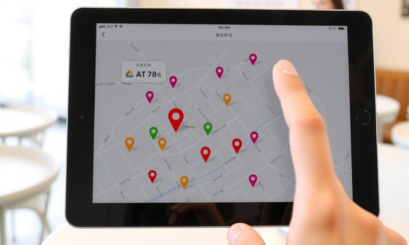 地圖總覽模式，一眼看出各物件的相對位置