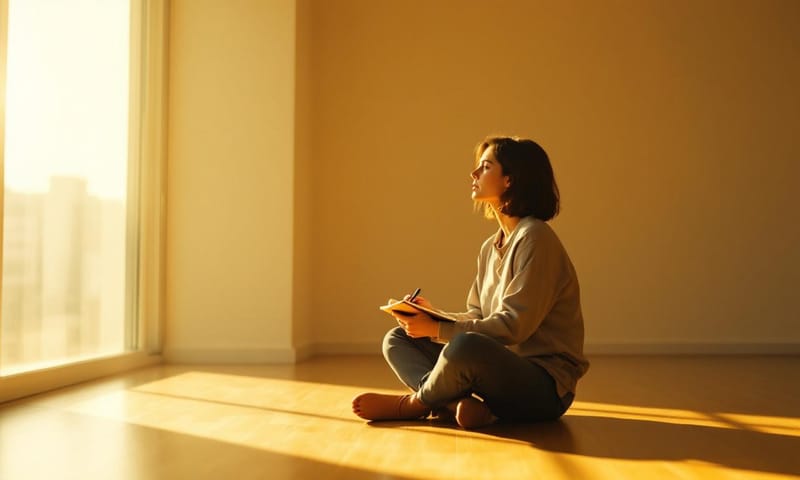 在空屋裡，靜下心感受空間的第一印象，很重要。