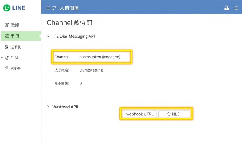 在 LINE Developers Console 取得重要資訊