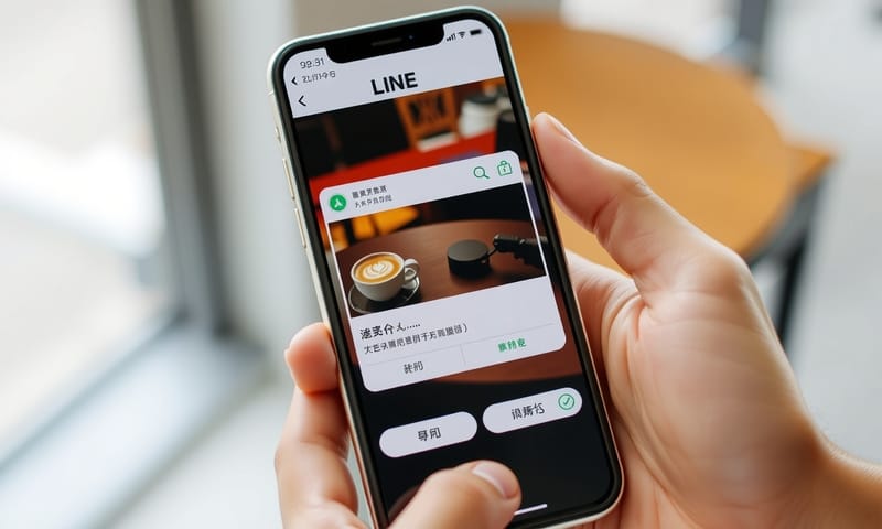 使用 Flex Message 製作的互動式卡片