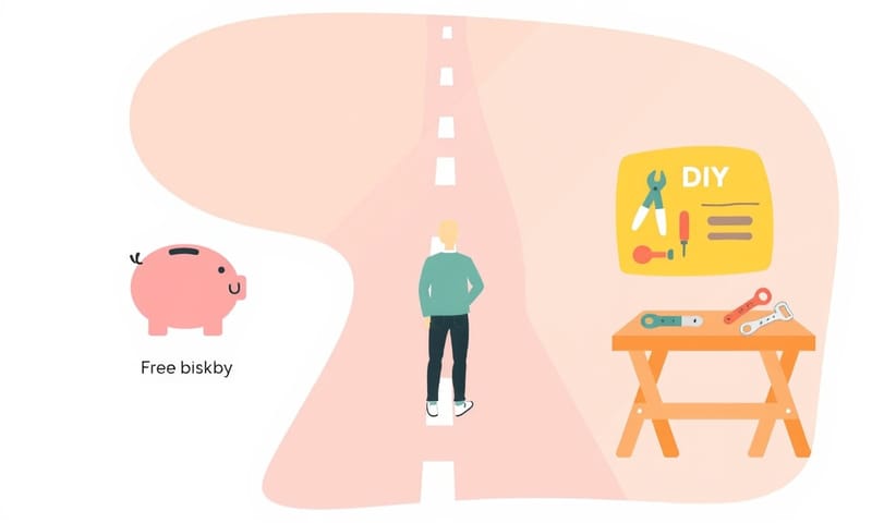 選擇不同方案，就像在人生的岔路上做決定