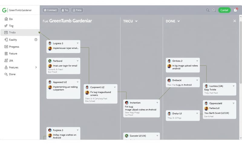 一個好的專案管理看板，應該要能清楚看到每個任務的狀態跟負責人。