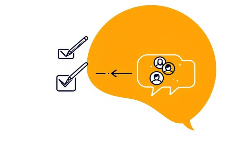 從手動到自動化的概念示意