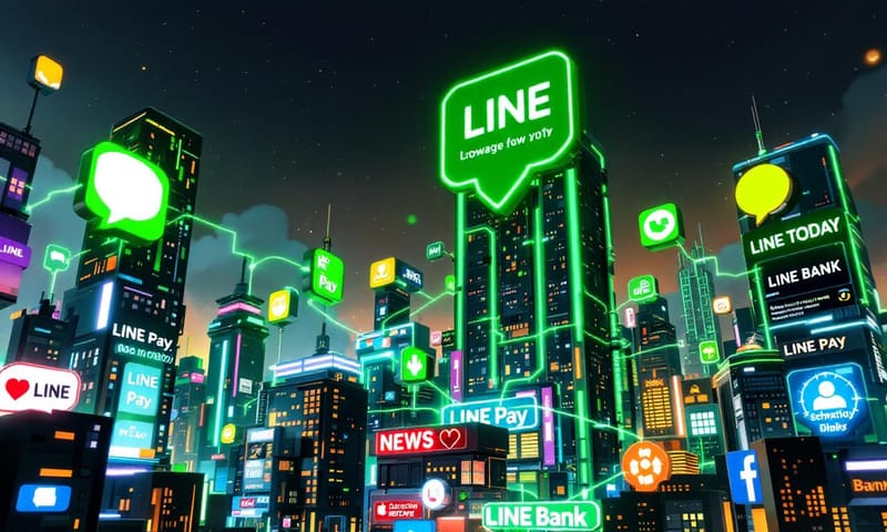 LINE 的數位生態系，早已遠超一個通訊軟體。