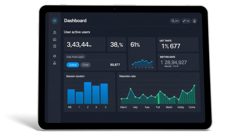 App 上線後的數據分析儀表板