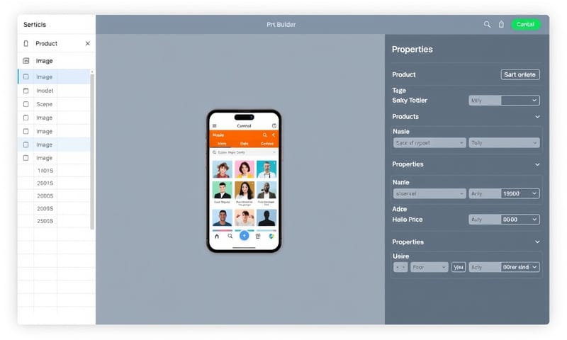 Glide 的後台感覺就像在操作一個視覺化的試算表，很直觀。