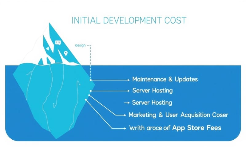 App開發的冰山成本模型