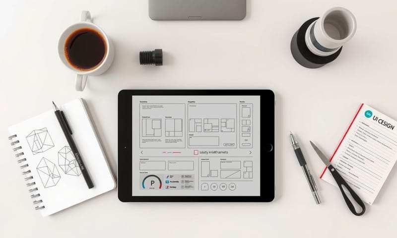 UI 設計師的極簡工作空間