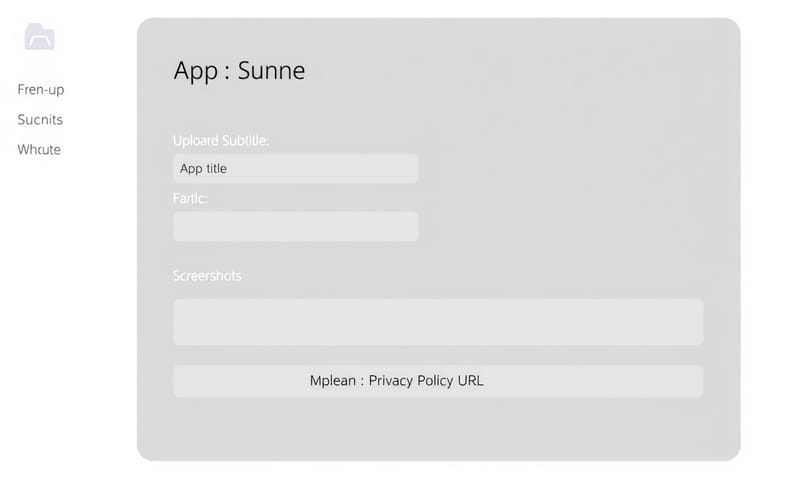 在 App Store Connect 後台填寫 App 資訊