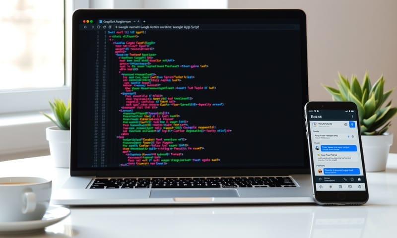 在 Google Apps Script 編輯器中撰寫 doPost 函式