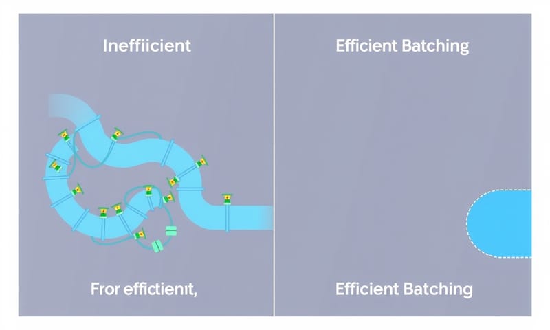 批次處理 vs. 單次處理的效率對比