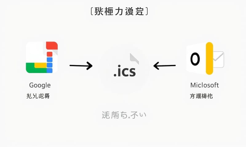 iCalendar (.ics) 標準如何串連不同平台的行事曆