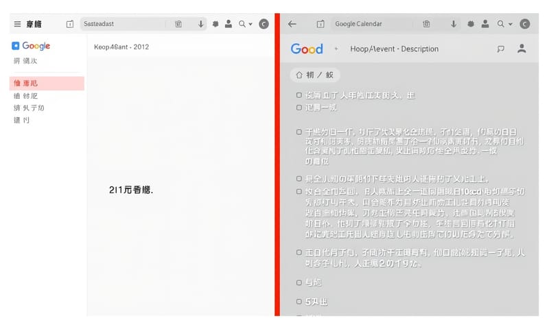 一個好的邀請函說明 vs. 壞的邀請函說明