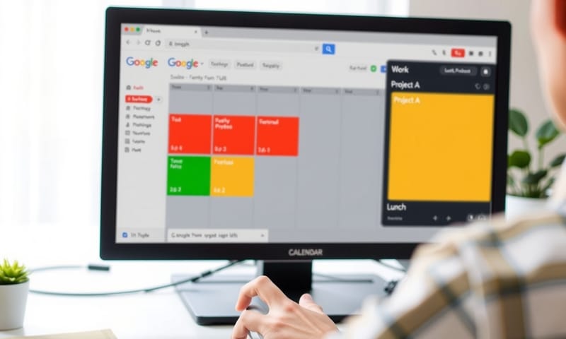 在 Google 日曆上手動記錄工時