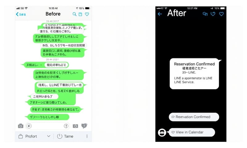 理想與現實：從混亂對話到清晰預約