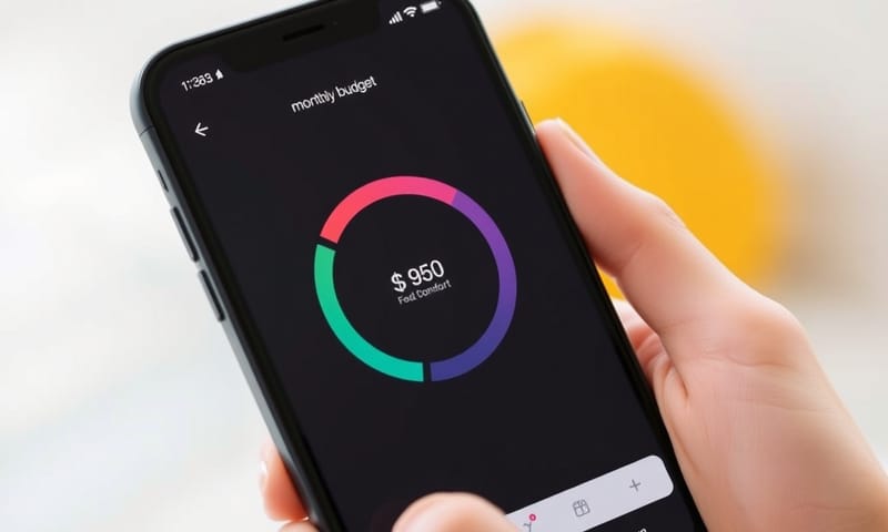 理想中的記帳 App 介面，應該是清晰、直覺，讓人一眼就能掌握財務狀況。