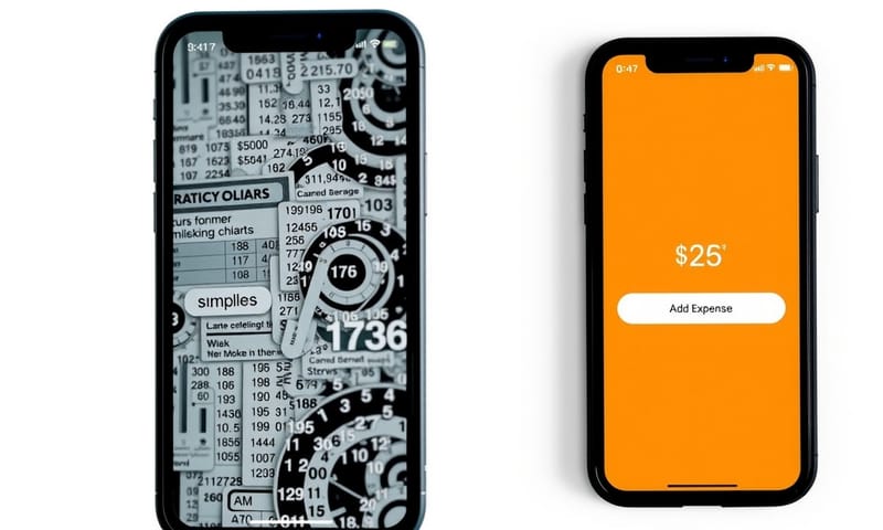 選擇 App 就像選擇道路，一邊是功能齊全的複雜小徑，另一邊是目標明確的簡潔大道。