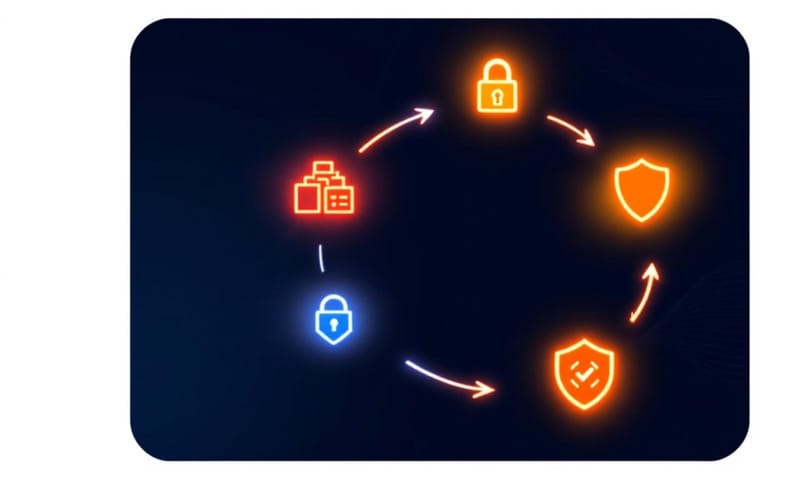 一個把安全性融入開發流程的概念圖