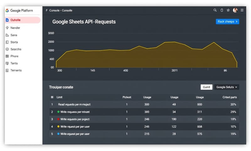 在 Google Cloud Console 裡監控 API 使用量