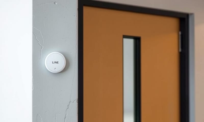 LINE Beacon實體長這樣