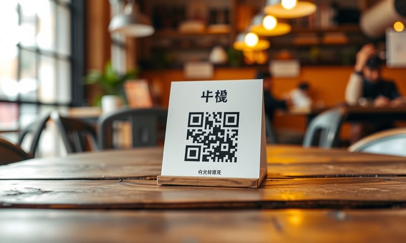 一個設計得宜的實體應用案例：餐廳桌上的意見回饋卡